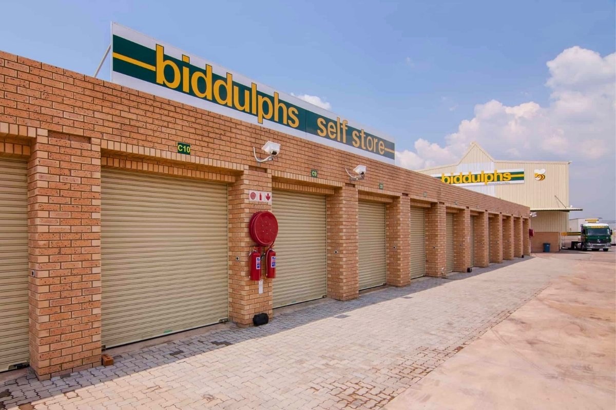 Biddulphs Self Storage Units - Clean, secure storage facility